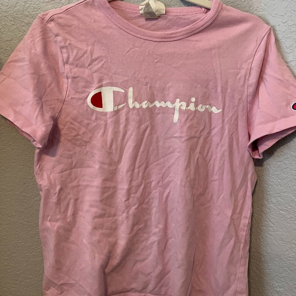 Pink Champion T Shirt